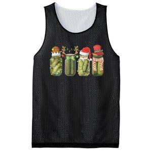 Christmas Pickle Canning Season Pickle Lovers Mesh Reversible Basketball Jersey Tank