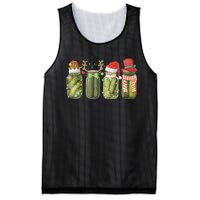 Christmas Pickle Canning Season Pickle Lovers Mesh Reversible Basketball Jersey Tank