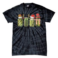 Christmas Pickle Canning Season Pickle Lovers Tie-Dye T-Shirt