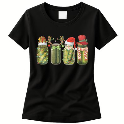 Christmas Pickle Canning Season Pickle Lovers Womens T-Shirt