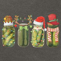 Christmas Pickle Canning Season Pickle Lovers Cotton Canvas Backpack