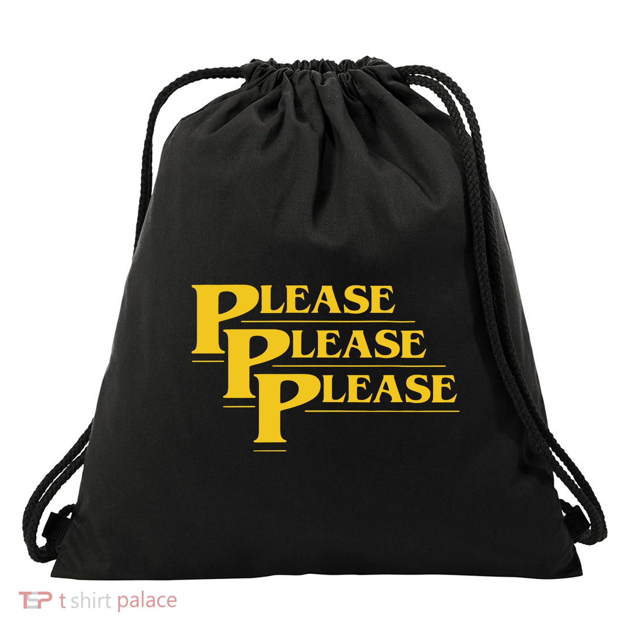 Carpenter Please Drawstring Bag