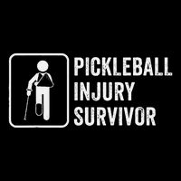 Cool Pickleball Coach With Saying Pickleball Injury Survivor Backpack