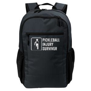 Cool Pickleball Coach With Saying Pickleball Injury Survivor Daily Commute Backpack