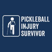 Cool Pickleball Coach With Saying Pickleball Injury Survivor Drawstring Bag