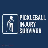 Cool Pickleball Coach With Saying Pickleball Injury Survivor Flatbill Hat