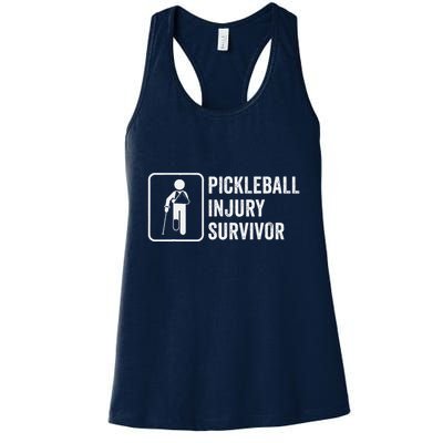 Cool Pickleball Coach With Saying Pickleball Injury Survivor Womens Tank Top