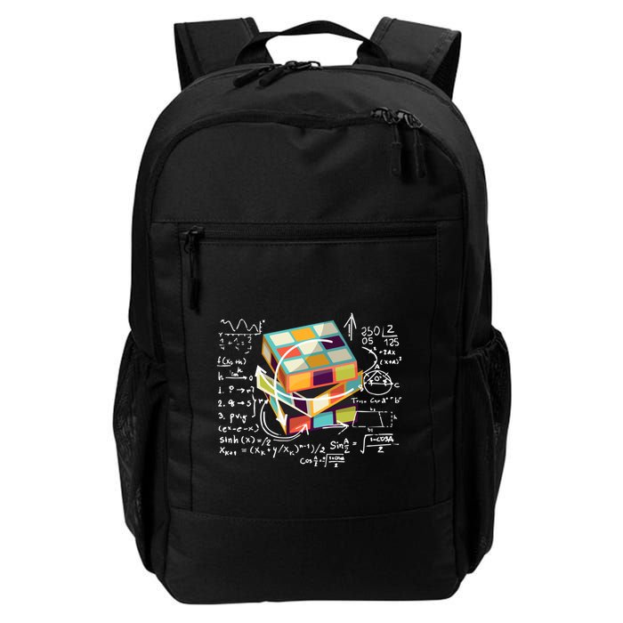 Competitive Puzzle Cube Math Speed Cubing 80S Vintage Toy Funny Gift Backpack
