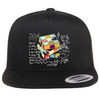 Competitive Puzzle Cube Math Speed Cubing 80S Vintage Toy Funny Gift Flatbill Hat