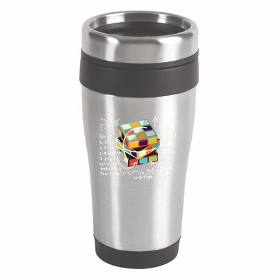 Competitive Puzzle Cube Math Speed Cubing 80S Vintage Toy Funny Gift 16oz Travel Tumbler