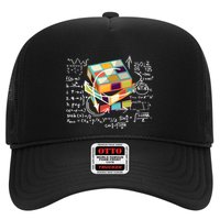 Competitive Puzzle Cube Math Speed Cubing 80S Vintage Toy Funny Gift Trucker Hat