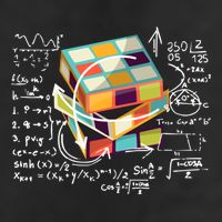 Competitive Puzzle Cube Math Speed Cubing 80S Vintage Toy Funny Gift Trucker Hat