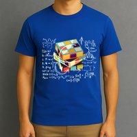 Competitive Puzzle Cube Math Speed Cubing 80S Vintage Toy Funny Gift T-Shirt