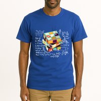 Competitive Puzzle Cube Math Speed Cubing 80S Vintage Toy Funny Gift Tall T-Shirt
