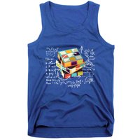 Competitive Puzzle Cube Math Speed Cubing 80S Vintage Toy Funny Gift Tank Top