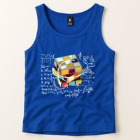 Competitive Puzzle Cube Math Speed Cubing 80S Vintage Toy Funny Gift Tank Top