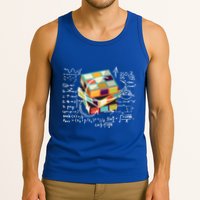 Competitive Puzzle Cube Math Speed Cubing 80S Vintage Toy Funny Gift Tank Top