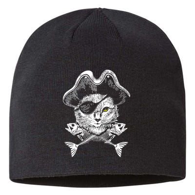 Cat Pirate Sustainable Beanie