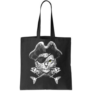 Cat Pirate Tote Bag