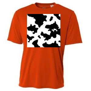 Cow Pattern Cooling Performance Crew T-Shirt