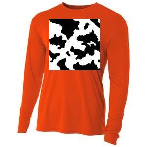 Cow Pattern Cooling Performance Long Sleeve Crew