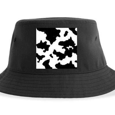 Cow Pattern Sustainable Bucket Hat