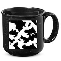 Cow Pattern 15oz Campfire Ceramic Mug