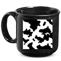 Cow Pattern 15oz Campfire Ceramic Mug
