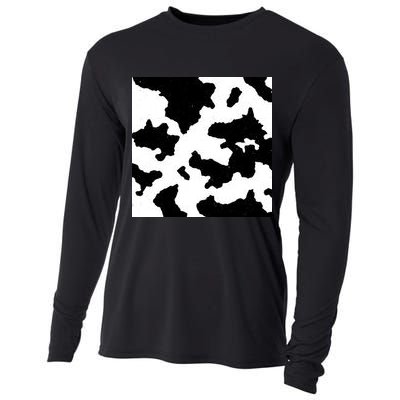 Cow Pattern Cooling Performance Long Sleeve Crew