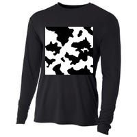 Cow Pattern Cooling Performance Long Sleeve Crew