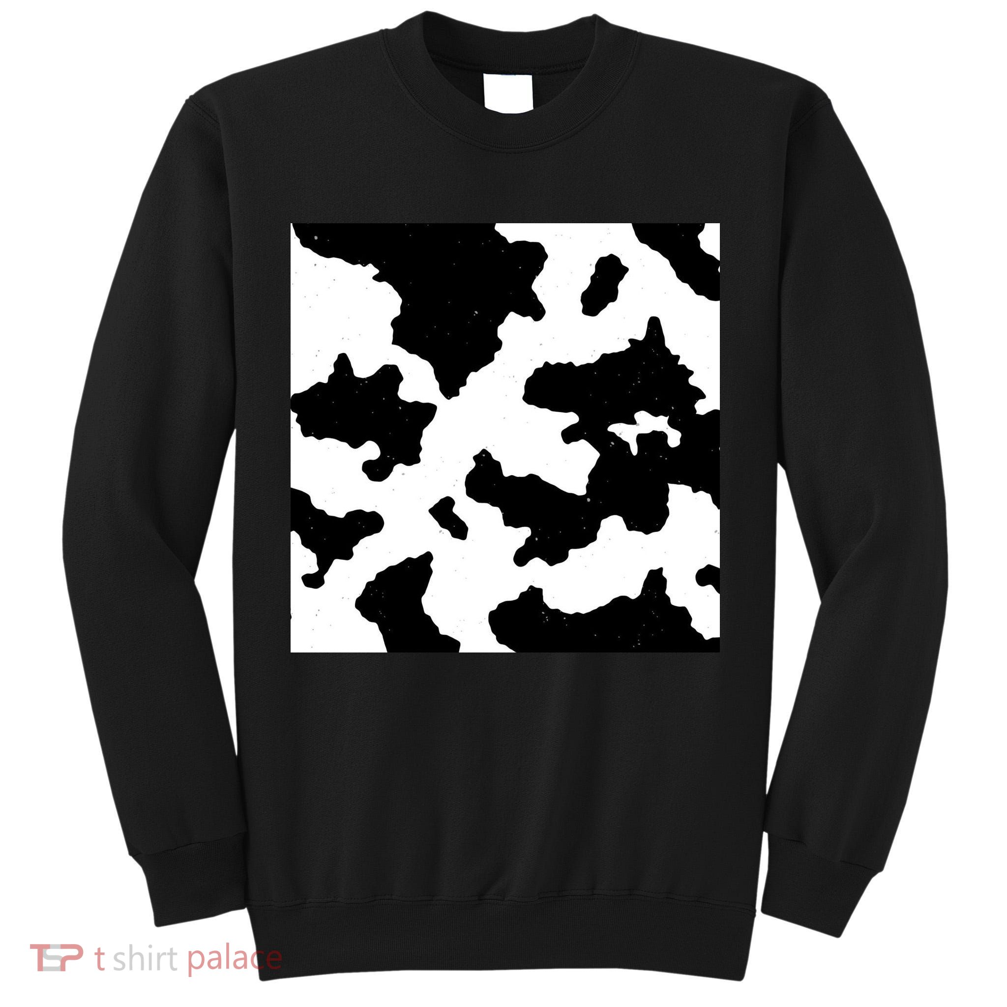 Cow Pattern Tall Sweatshirt