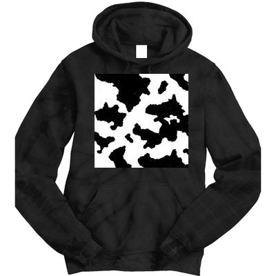 Cow Pattern Tie Dye Hoodie