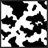 Cow Pattern Golf Towel
