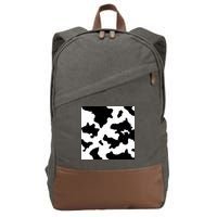 Cow Pattern Cotton Canvas Backpack