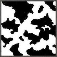 Cow Pattern Cotton Canvas Backpack