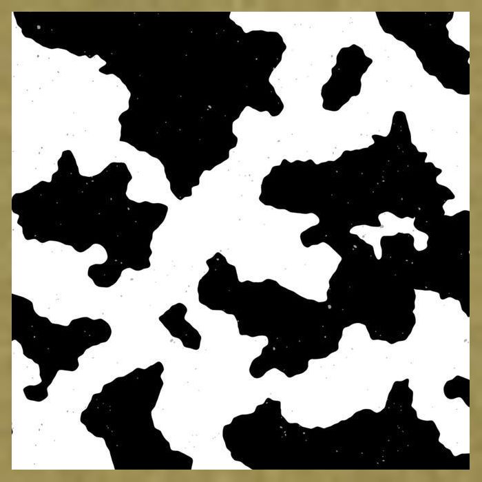 Cow Pattern Garment-Dyed Women's Muscle Tee