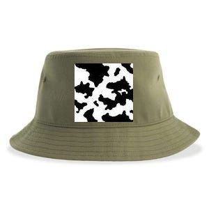 Cow Pattern Sustainable Bucket Hat