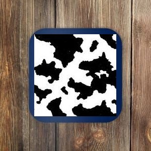 Cow Pattern Coaster