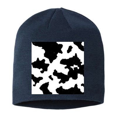 Cow Pattern Sustainable Beanie