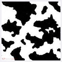 Cow Pattern Garment-Dyed Sweatshirt