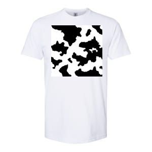 Cow Pattern Softstyle CVC T-Shirt