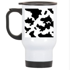 Cow Pattern Stainless Steel Travel Mug