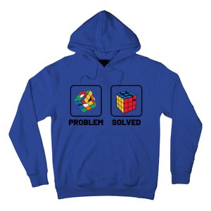 Competitive Puzzle Cube Problem Solved Speed Cubing Meaningful Gift Hoodie