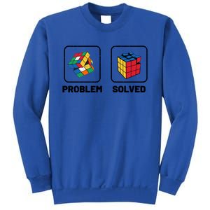 Competitive Puzzle Cube Problem Solved Speed Cubing Meaningful Gift Sweatshirt