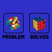 Competitive Puzzle Cube Problem Solved Speed Cubing Meaningful Gift 16 in Basic Backpack