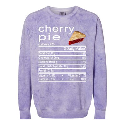 Cherry Pie Colorblast Crewneck Sweatshirt