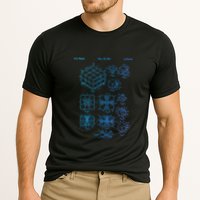 Competitive Puzzle Cube Rubik Patent Speed Cubing Retro Math Gift Cooling Performance Crew T-Shirt