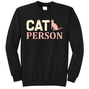 Cat Persom Sweatshirt