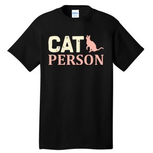 Cat Persom Tall T-Shirt