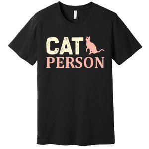 Cat Persom Premium T-Shirt